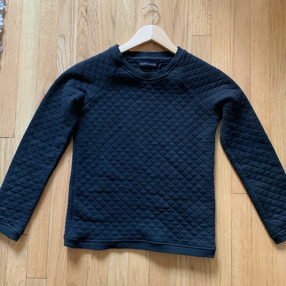 Lafayette Collection // Black Quilted Pullover - Picture 2 of 10